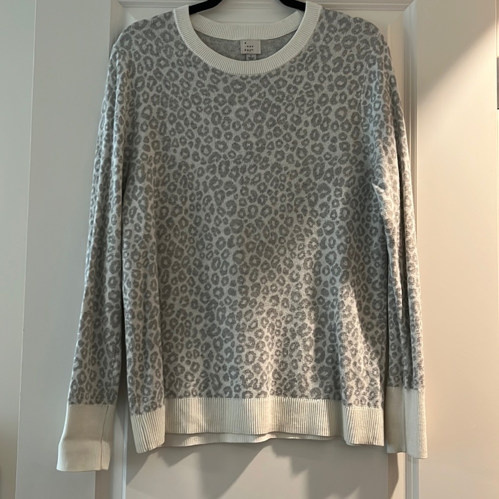 A New Day Leopard Print Sweater